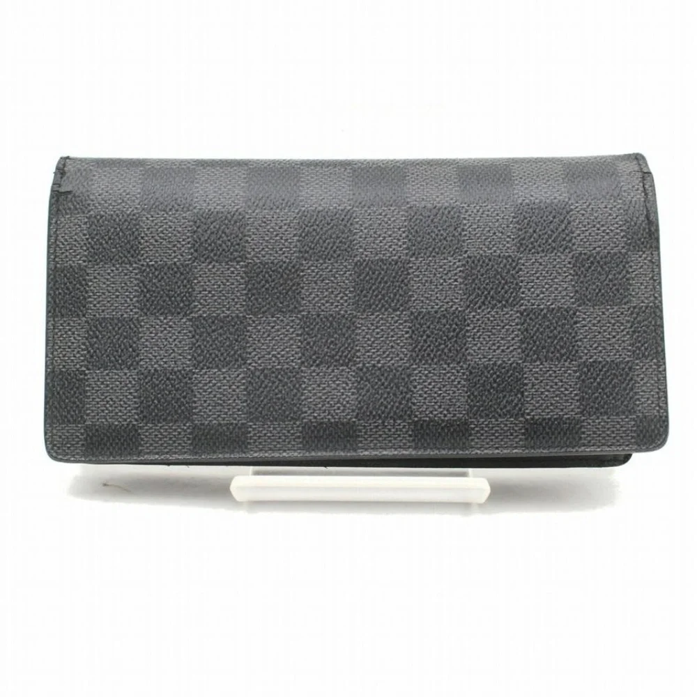 Louis Vuitton Graphite Brazza Bifold Portefeuille